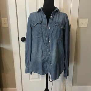 Madewell denim shirt